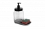 Detergent dispenser with stand "Krita", black